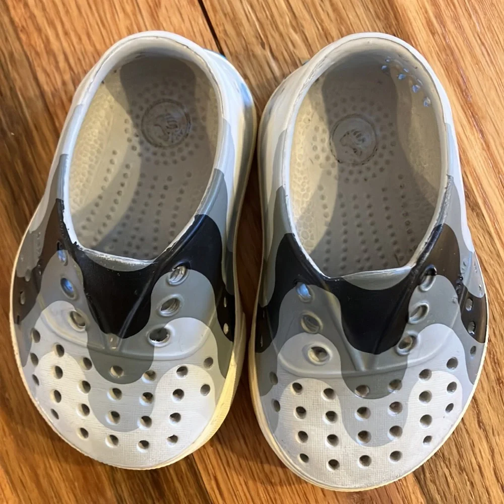 Native Jefferson Camo Toddler Shoes Size C4